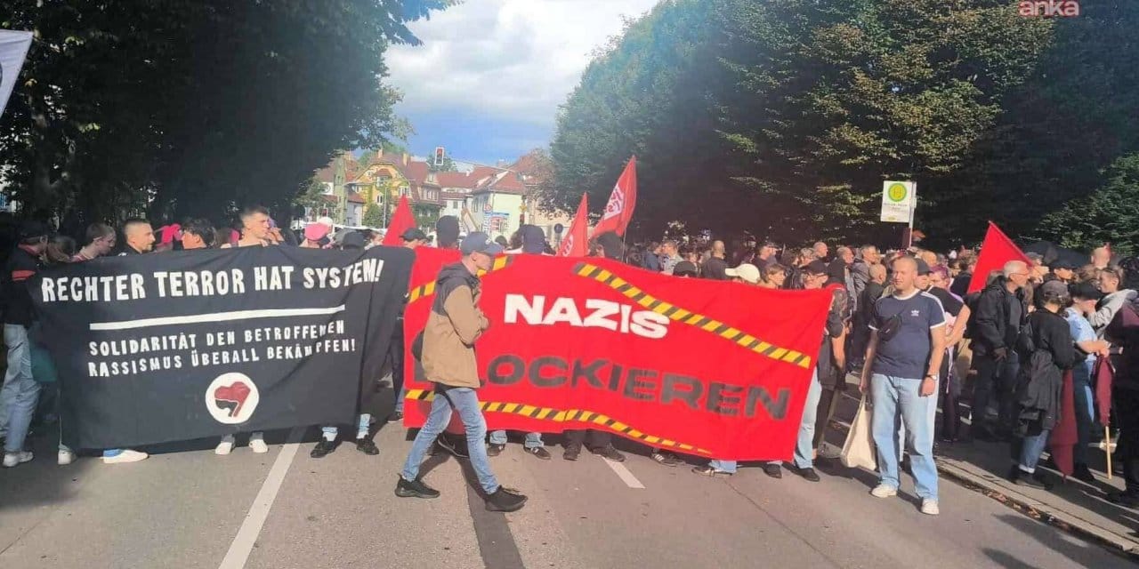 almanyada irkcilik karsiti eylem naziler disari AaKKzGuL