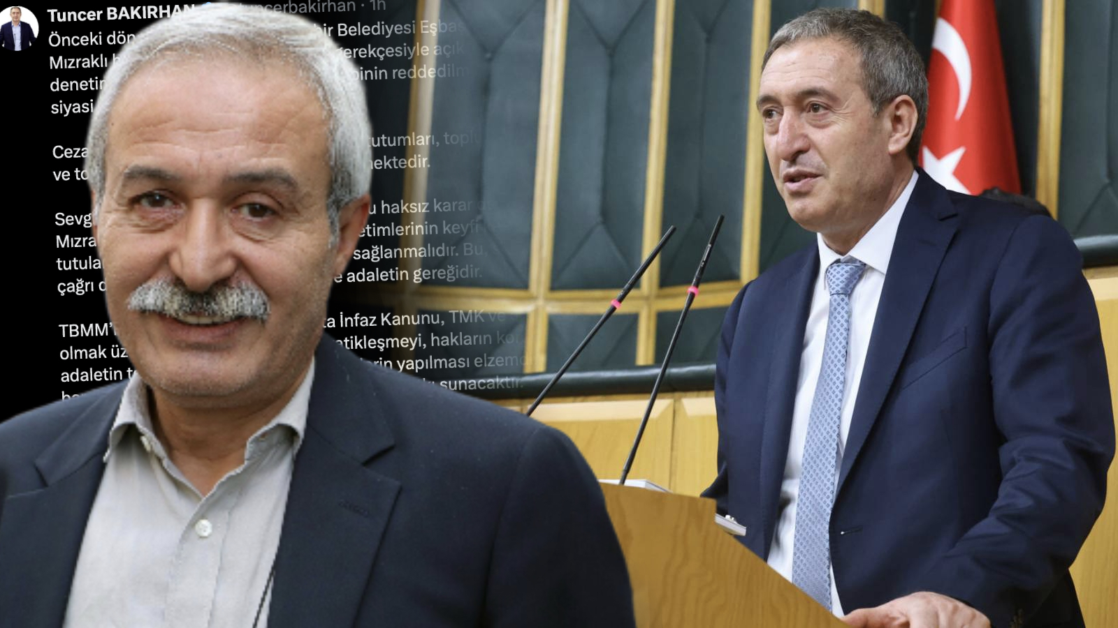 bakirhandan mizraklinin denetimli serbestlik talebine ret kararina tepki cezaevi yonetimlerinin keyfi kararlariyla iceride tutulan herkesin ozgurlugu saglanmalidir GfE6Jwgg