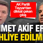 AK Partili Şamil Tayyar’dan Mehmet Akif Ersoy için dikkat çeken tahliye çağrısı