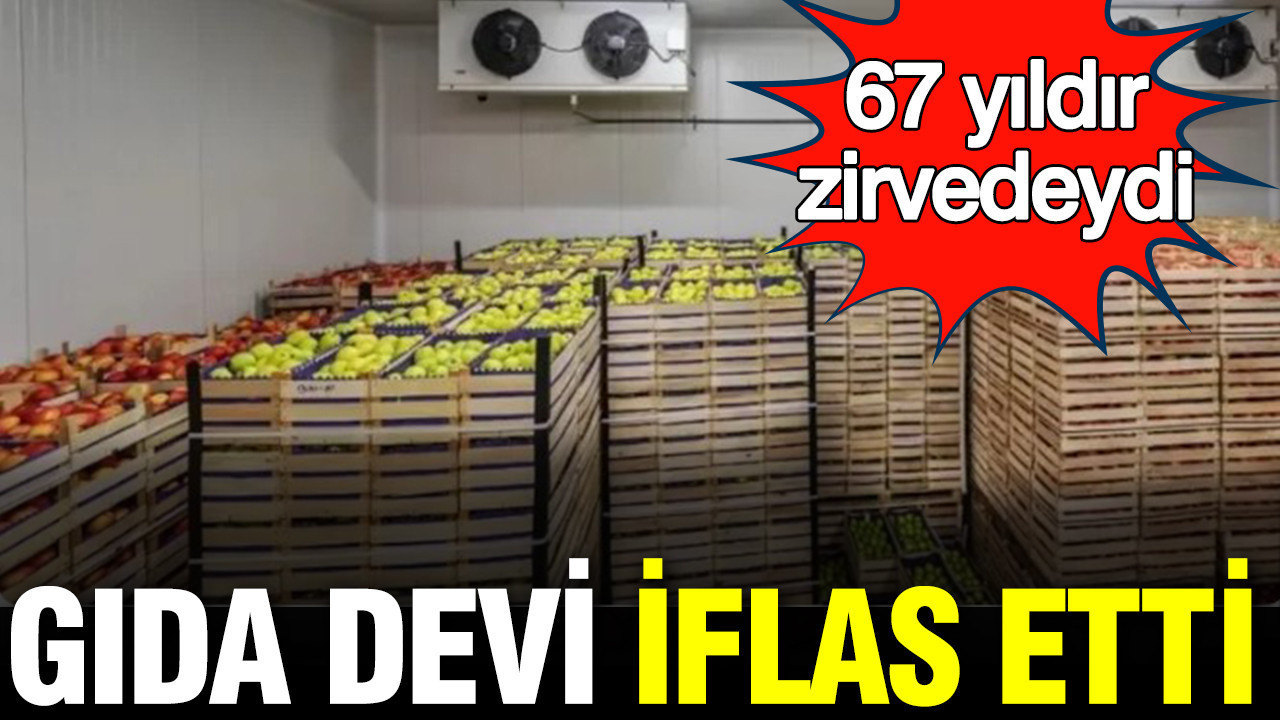 Gıda Sektöründe Şok İflas: 67 Yılın Efsanesi Yıkıldı