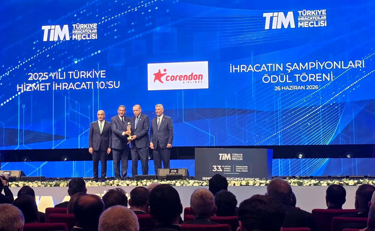 Corendon Airlines’tan çifte ihracat başarısı