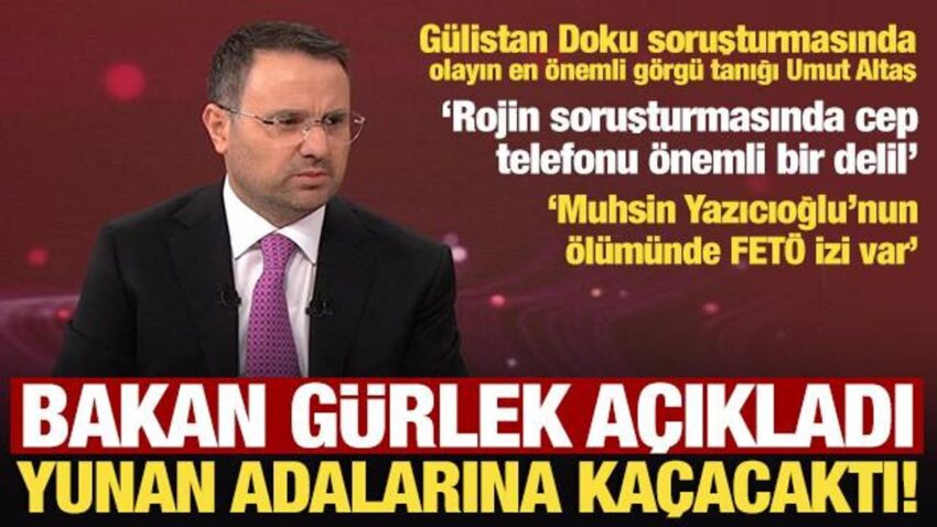 Adalet bakani gurlekten haluk levent aciklamasi yunan adalarina kacacakti lVXVsAlU
